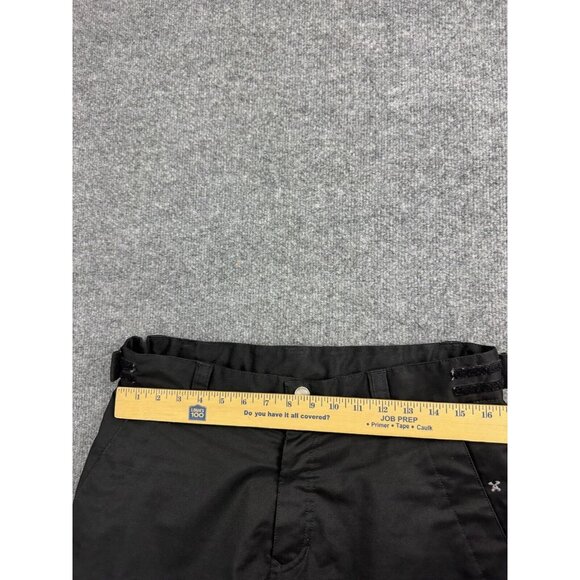 DNA Decente North America Ski Snow Pants Women's 12/L Black Waterproof Bootcut - Picture 3 of 9